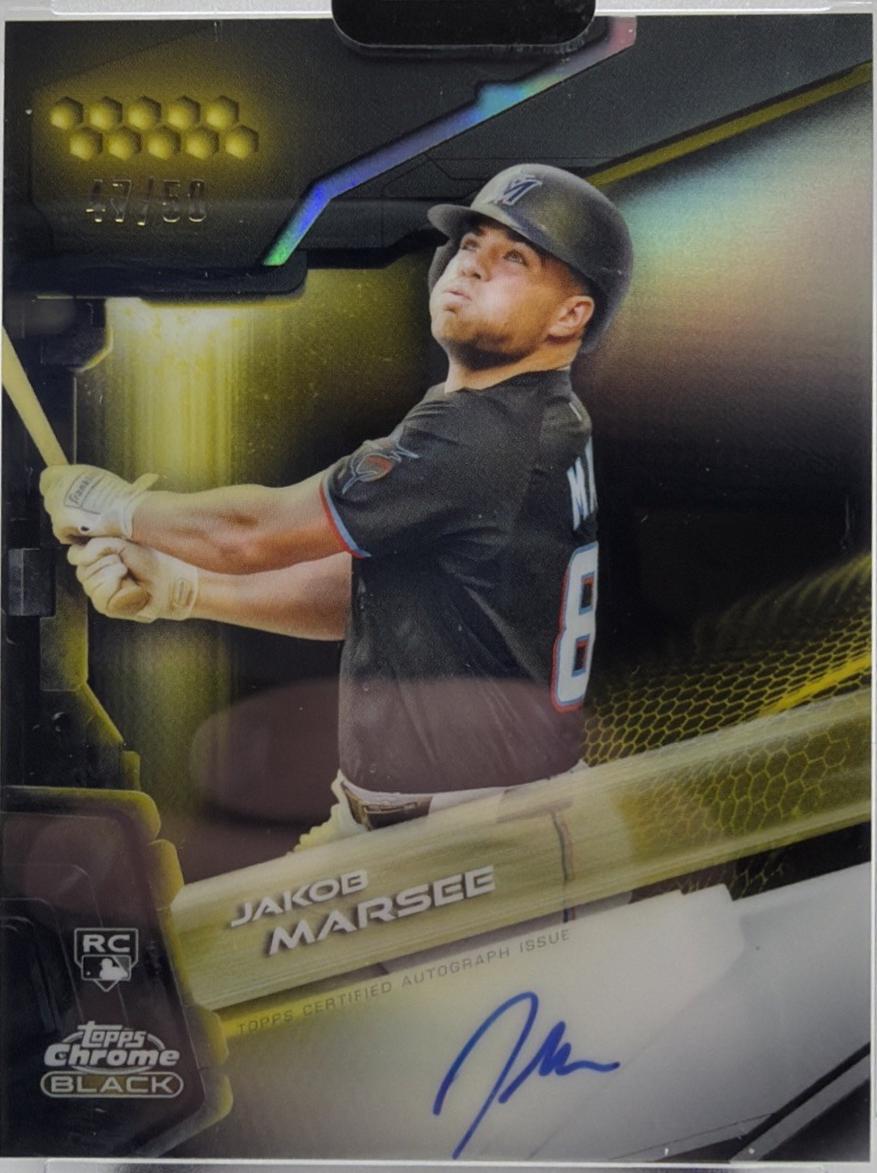 Jakob Marsee [Gold Refractor] #CBA-JMA