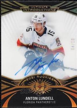 Anton Lundell [Black Autograph] #UI-9