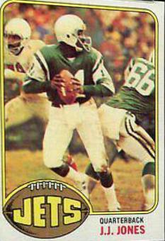 J.J. Jones #186 Football Cards 1976 Topps