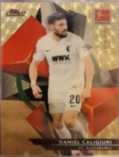 Daniel Caligiuri #2 Soccer Cards 2020 Topps Finest Bundesliga