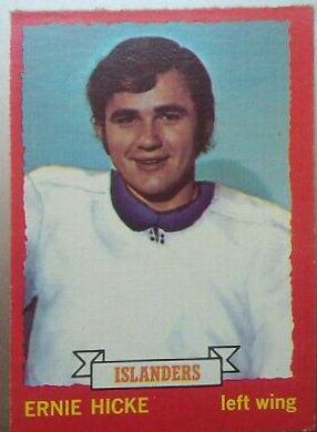 Ernie Hicke #18 Hockey Cards 1973 O-Pee-Chee
