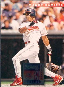 Manny Ramirez #40 Baseball Cards 1996 Panini Donruss