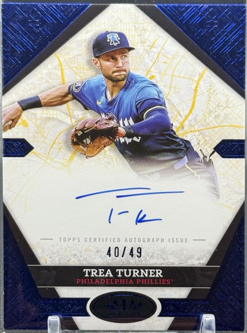 Trea Turner [Blue Foil] #CCS-TT
