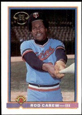 Rod Carew III #3 Baseball Cards 1991 Bowman