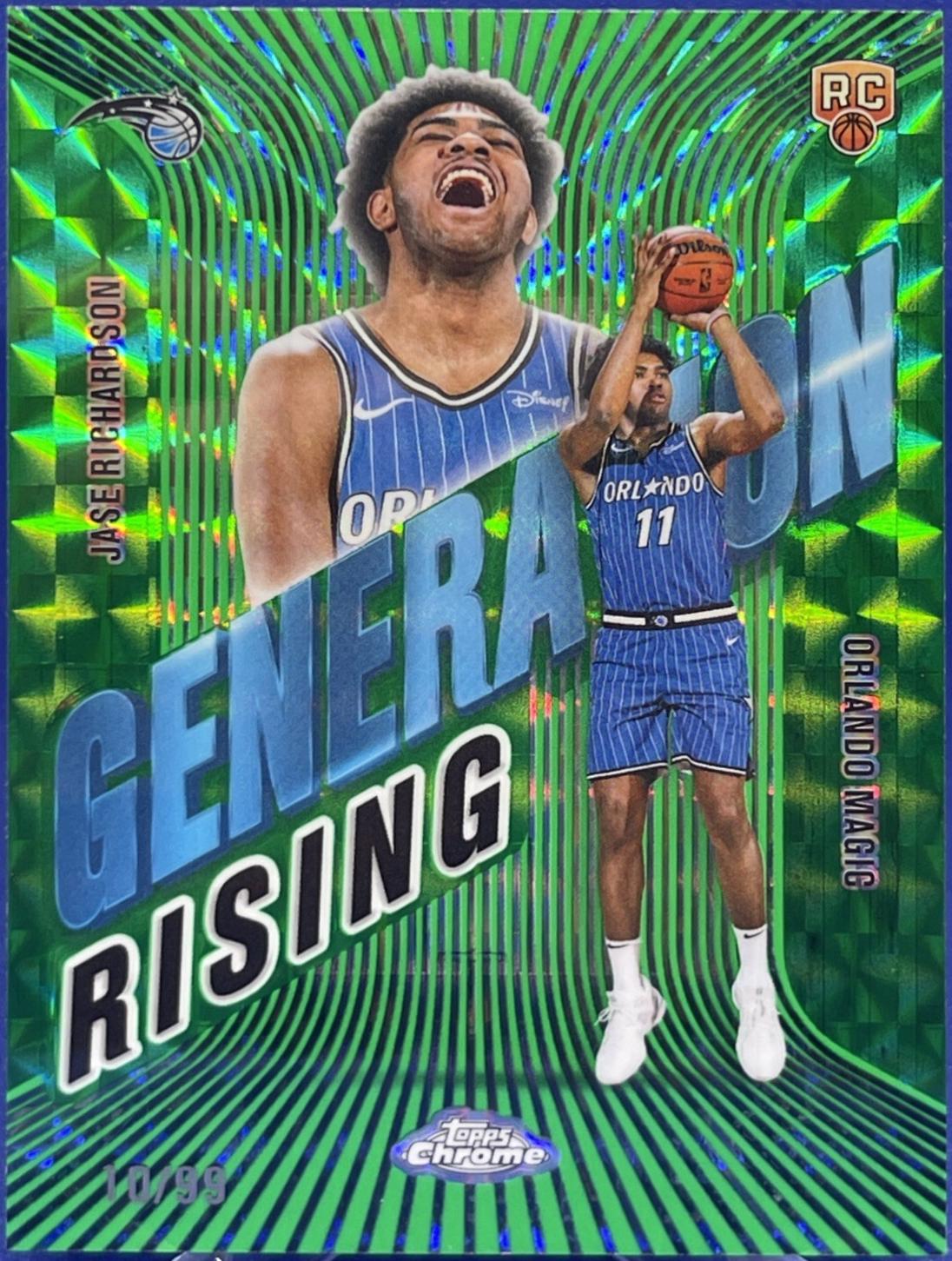 Jase Richardson [Refractor Green Geometric] #GR-12