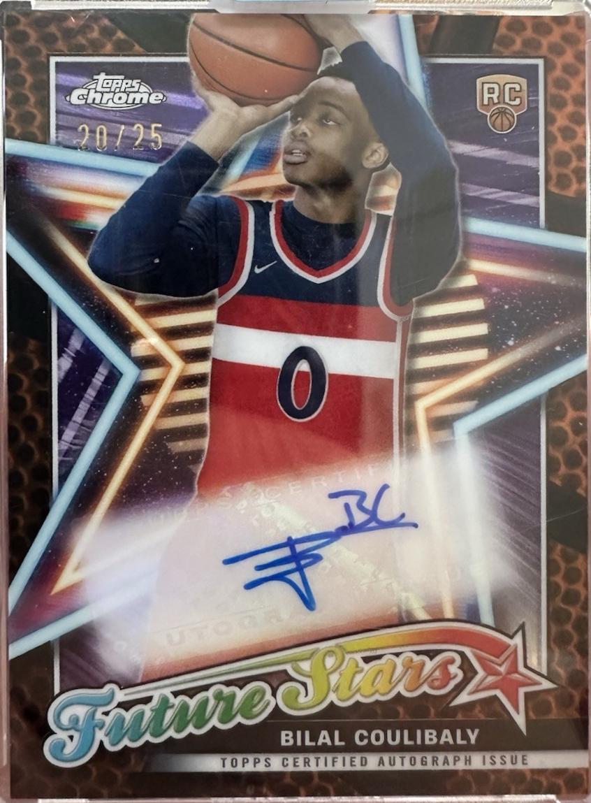 Bilal Coulibaly [Orange Basketball Refractor] #FSA-BIC