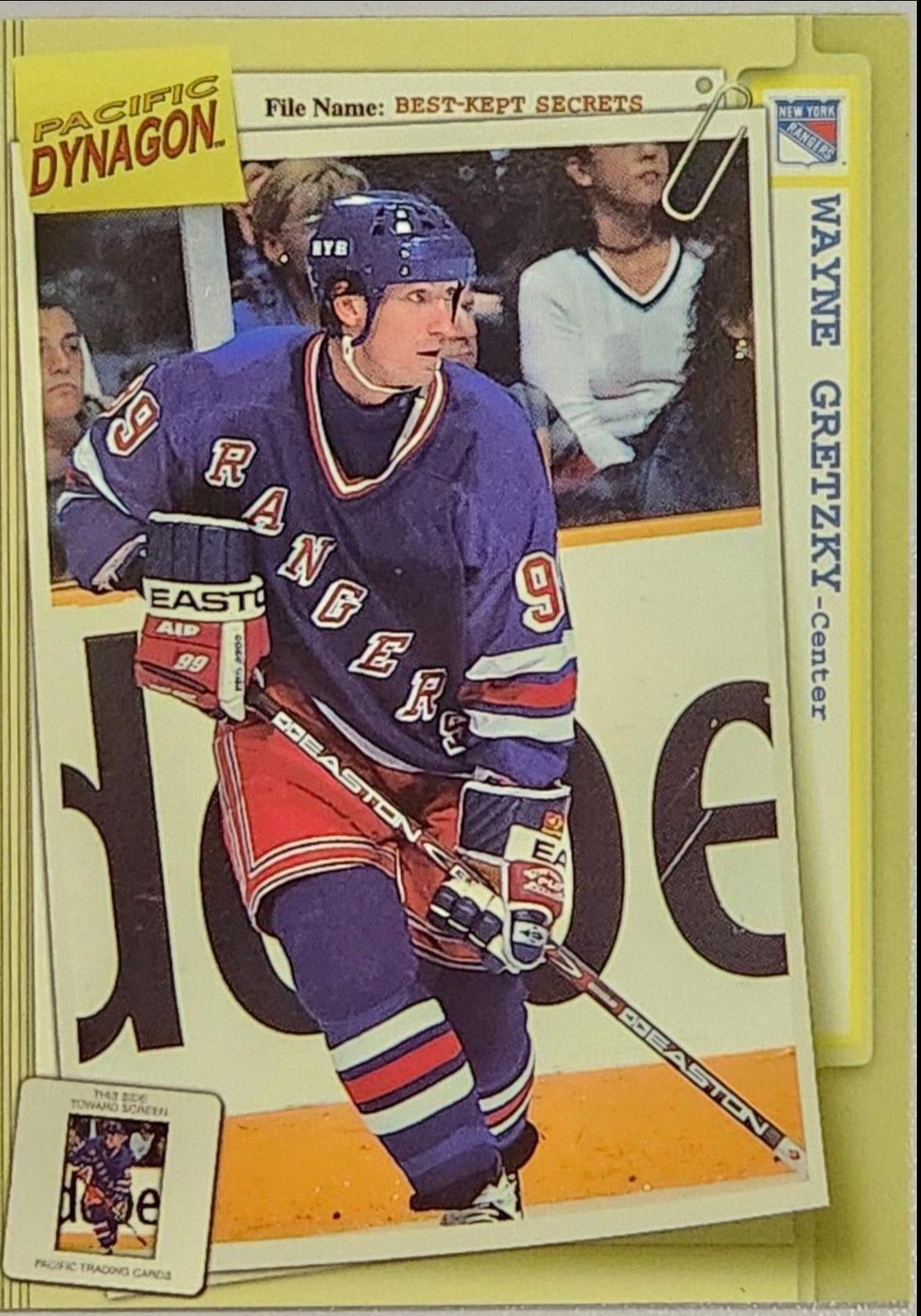 Wayne Gretzky #59 Hockey Cards 1997 Pacific Dynagon Best Kept Secrets