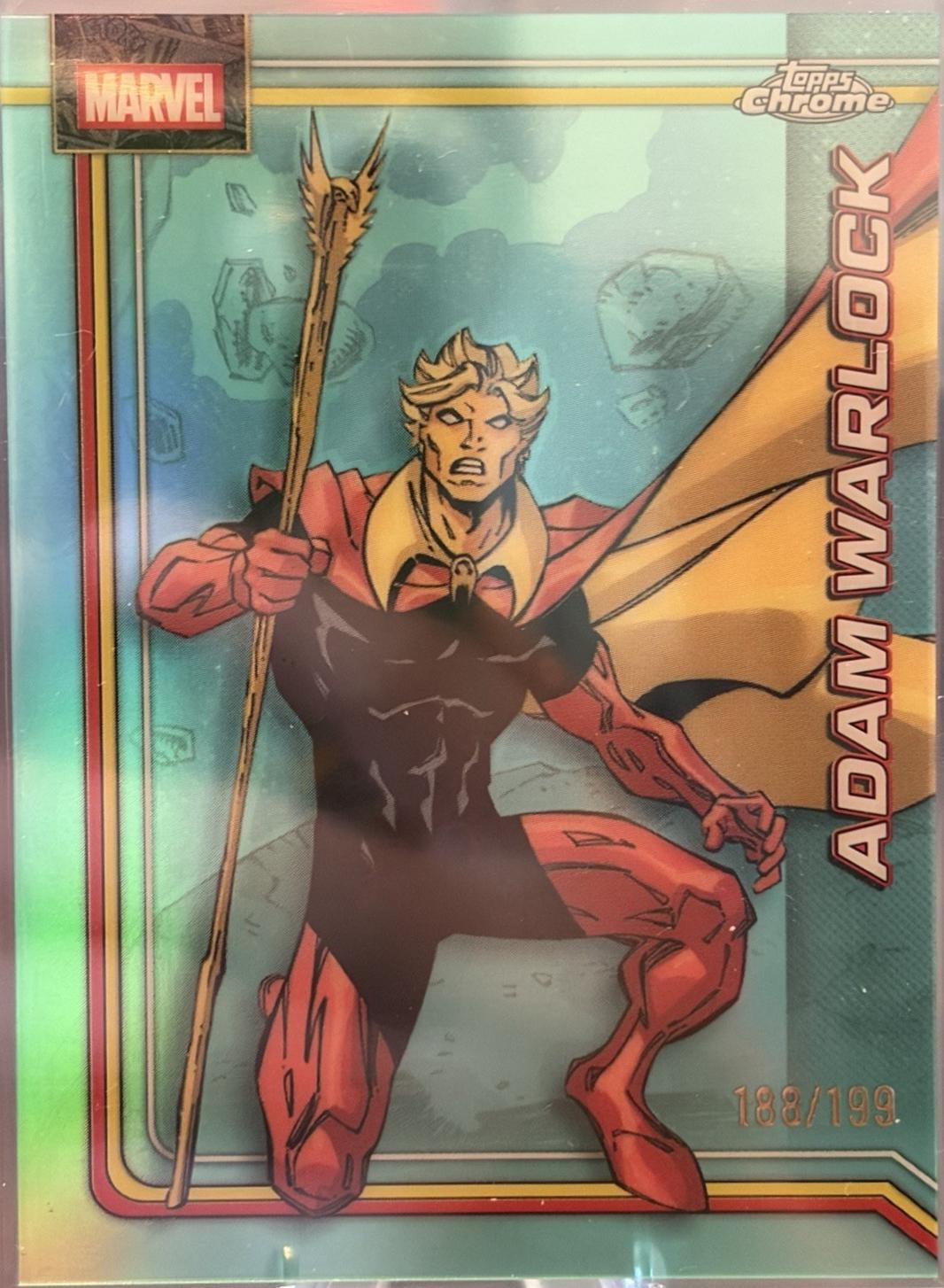 Adam Warlock Aqua Refractor