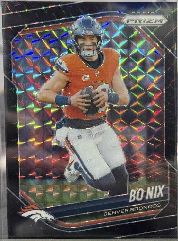Bo Nix [Black Finite] #142