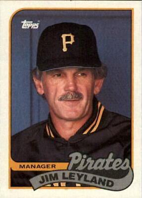 Jim Leyland #284 Baseball Cards 1989 Topps