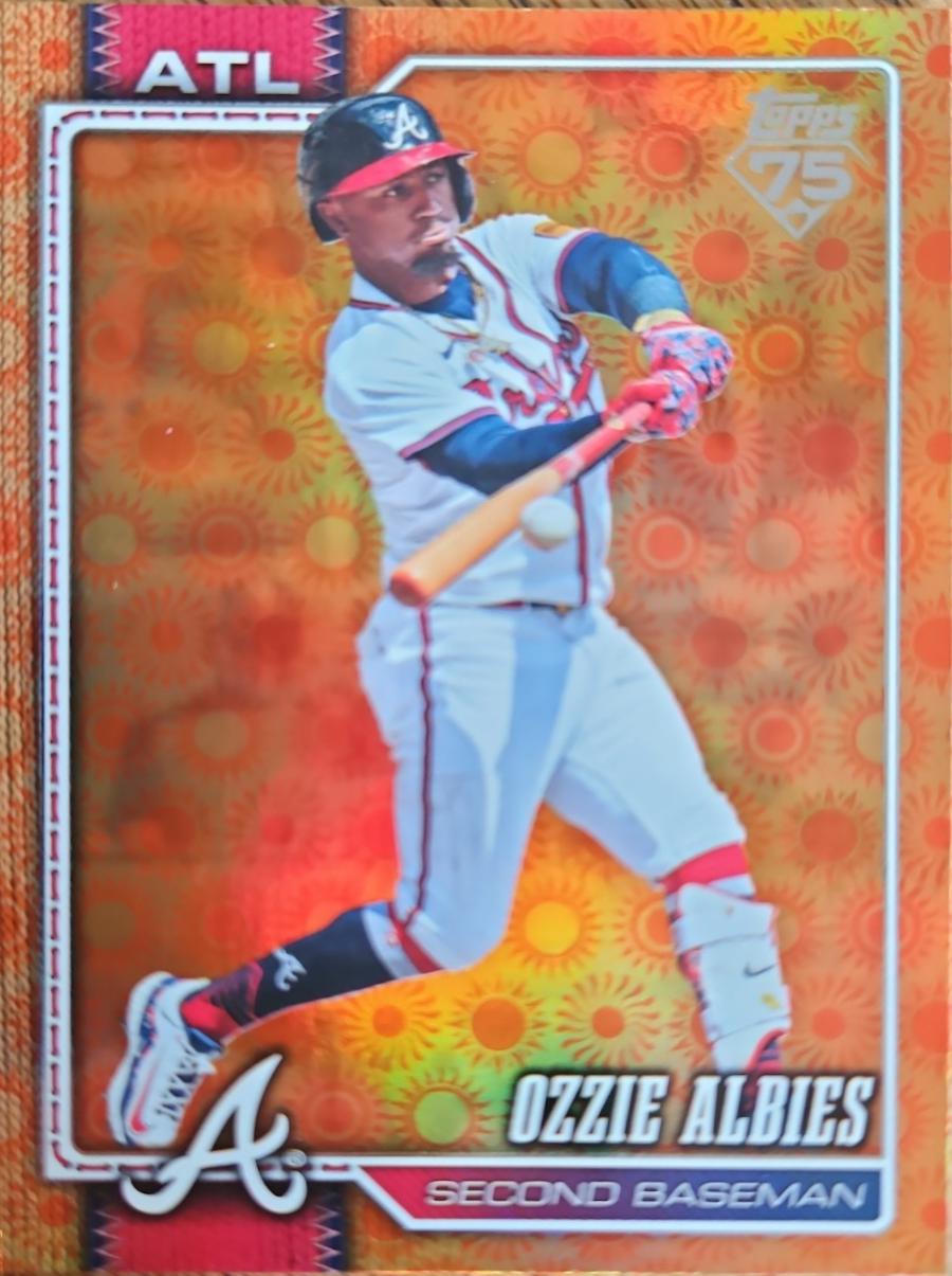 2026 Ozzie Albies [Orange Diamante Foil] #568