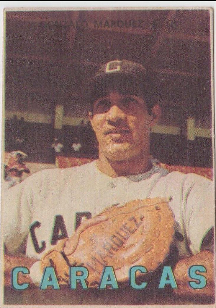 Gonzalo Marquez #4 Baseball Cards 1967 Venezuela Topps