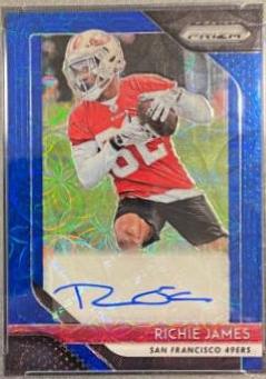Richie James [Blue Scope Prizm] #64