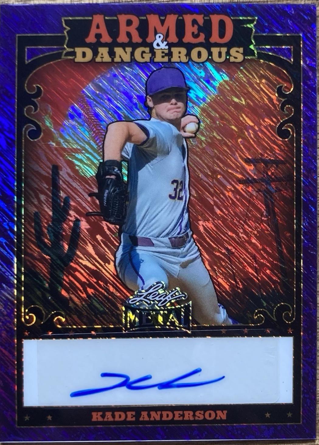 Kade Anderson [Shimmer Purple] #AWA-KA1
