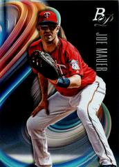 Joe Mauer #18 Baseball Cards 2018 Bowman Platinum Prices