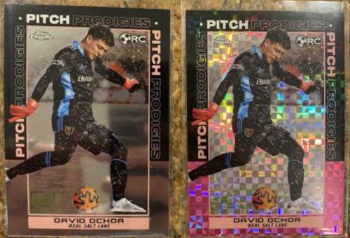 David Ochoa #178 Soccer Cards 2021 Topps Chrome MLS