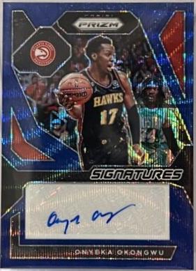 Onyeka Okongwu [Blue Wave Prizm] #SIG-OKG