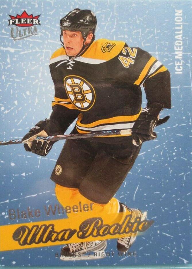 Blake Wheeler #254 Hockey Cards 2008 Ultra