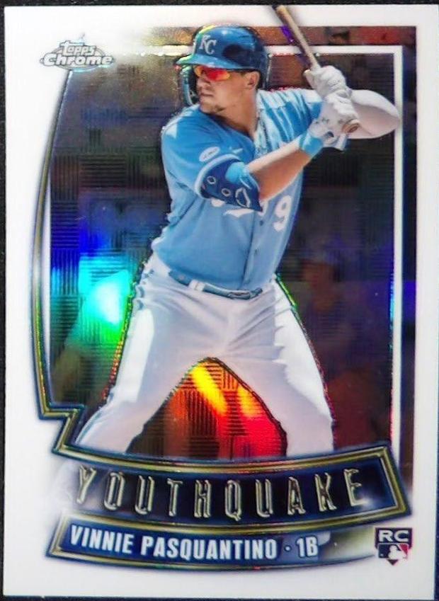Vinnie Pasquantino #YQ-45 2023 Topps Chrome Baseball YouthQuake