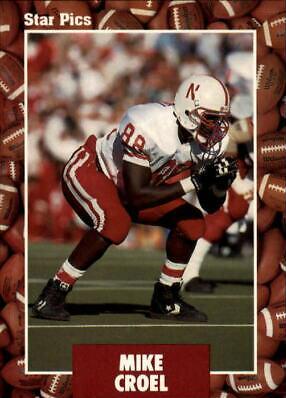 Mike Croel #6 Football Cards 1991 Star Pics