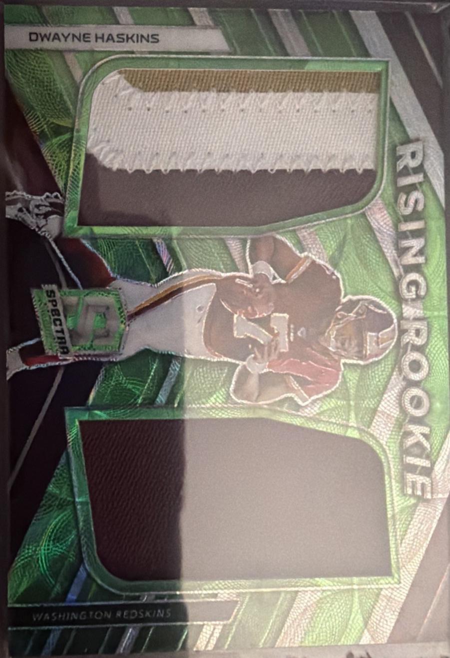 Dwayne Haskins [Patch Autograph Neon Green] #201