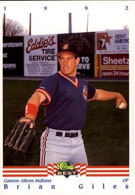 Brian Giles #38 Baseball Cards 1992 Classic Best