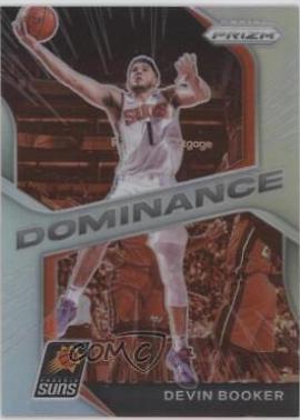Devin Booker #5 Basketball Cards 2020 Panini Prizm Dominance