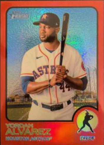 Yordan Alvarez [Chrome Red Refractor] #189