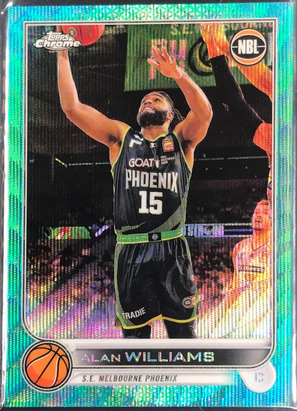 Alan Williams [Aqua Wave Refractor] #79