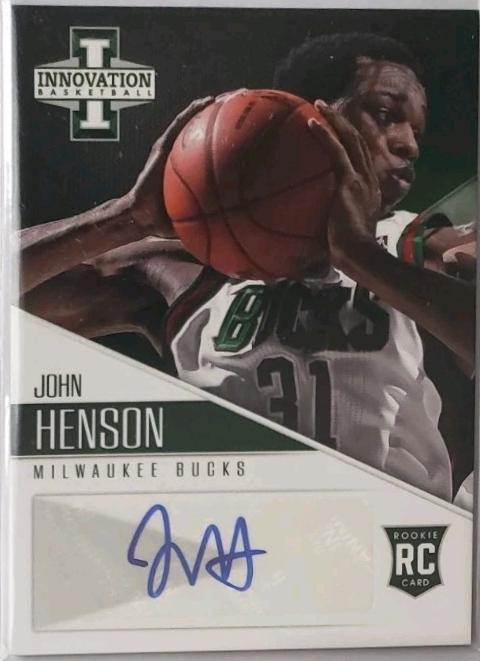 John Henson #6 2012-13 Panini Innovation Basketball Rookie Autographs