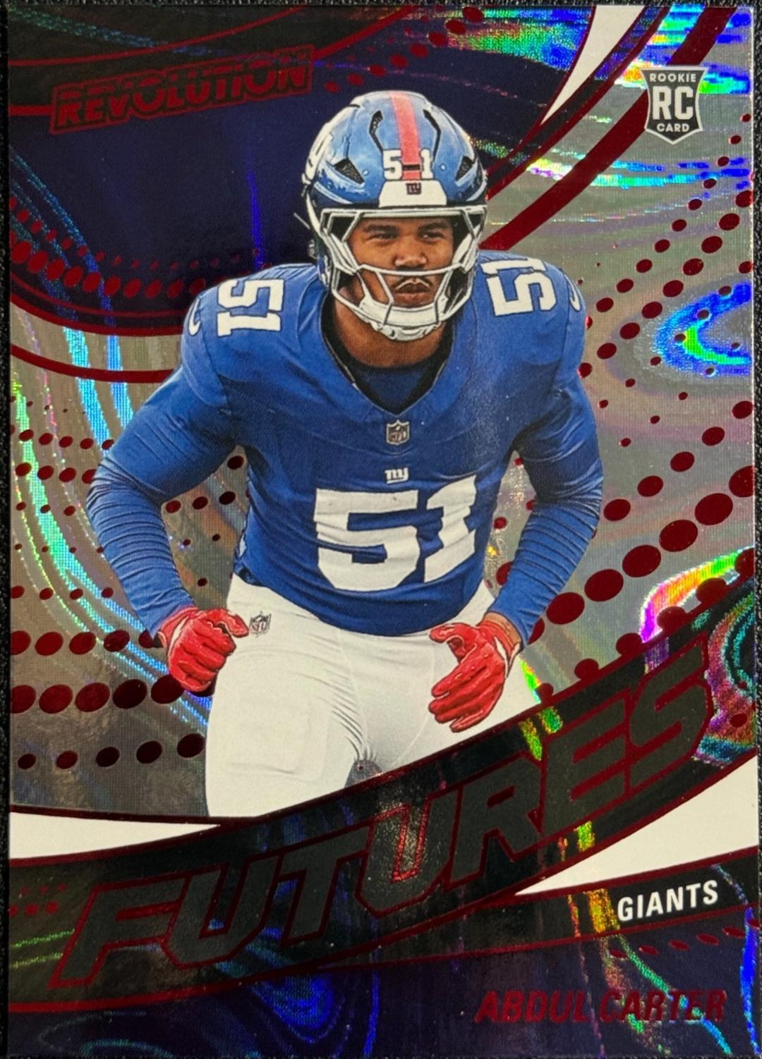 Abdul Carter [Red Swirl] #17