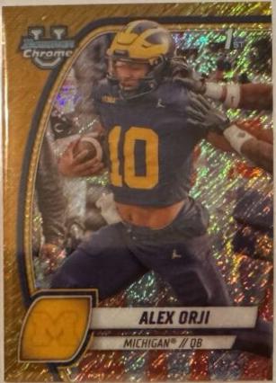 Alex Orji [Gold Refractor] #9