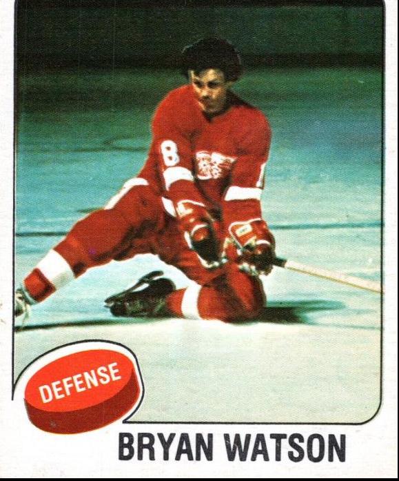 Bryan Watson #31 Hockey Cards 1975 O-Pee-Chee