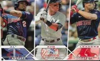 Luis Arraez, Aaron Judge, Xander Bogaerts
