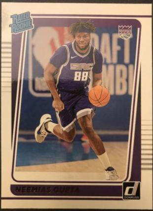 Neemias Queta #206 Basketball Cards 2021 Panini Donruss