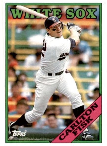 Carlton Fisk #385 Baseball Cards 1988 Topps