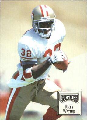 Ricky Watters #7 Football Cards 1993 Playoff Contenders