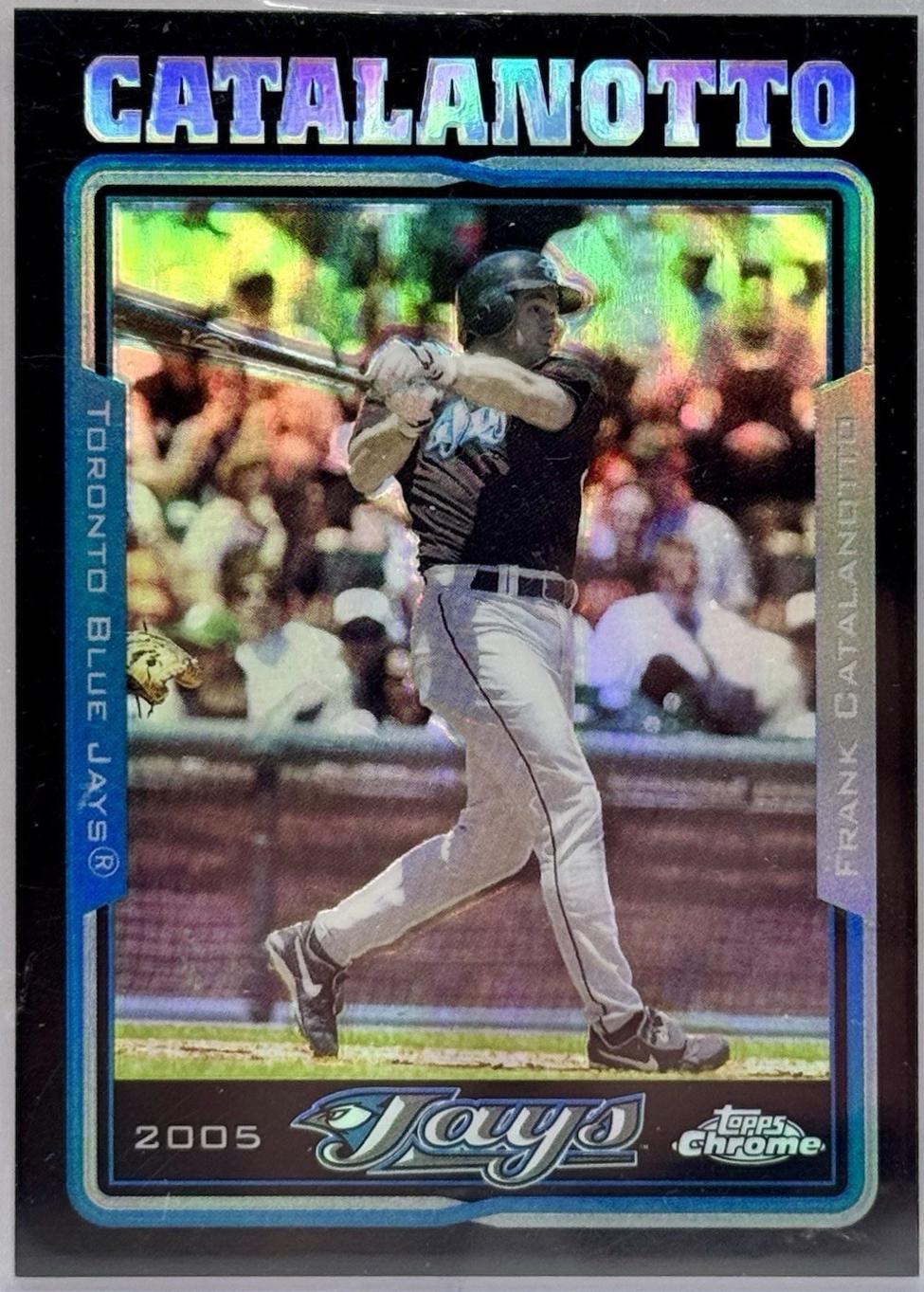 Frank Catalanotto [Black Refractor] #97