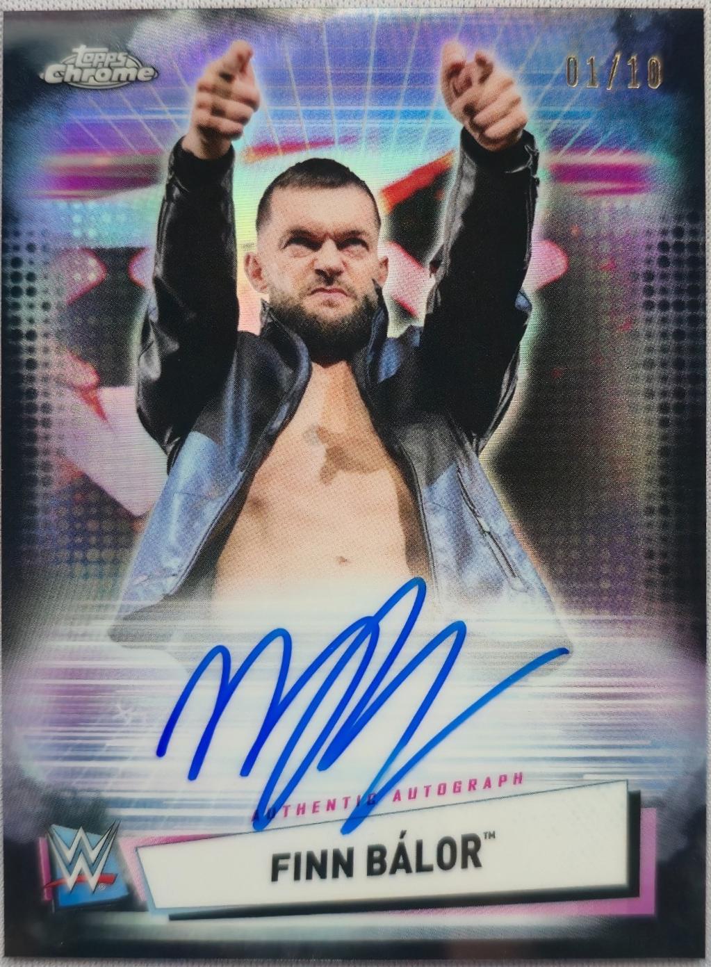 Finn Balor [Black Refractor] #A-FB