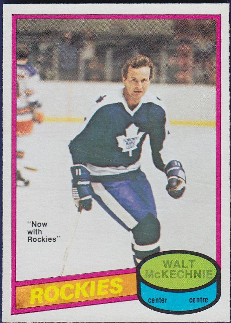 Walt McKechnie #378 Hockey Cards 1980 O-Pee-Chee