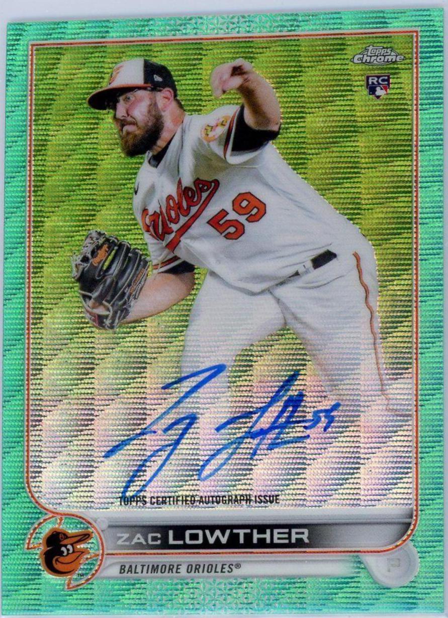 Zac Lowther [Refractor] #RA-ZL