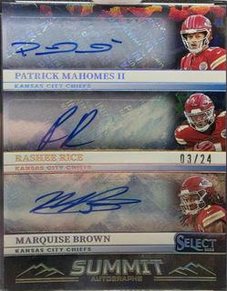 Patrick Mahomes II / Marquise Brown / Rashee Rice