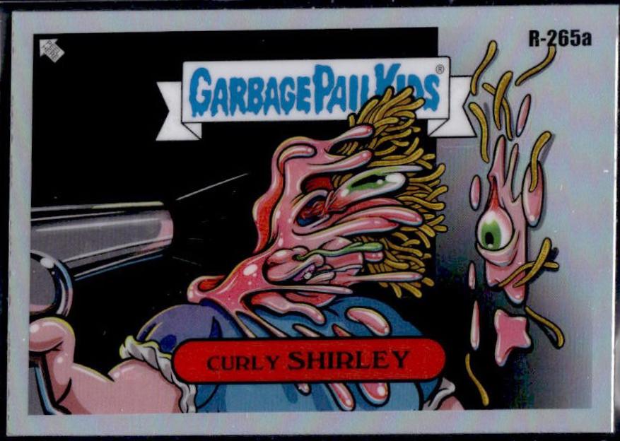 Curly Shirley #R-265a 2024 Garbage Pail Kids Chrome Art by Rory
