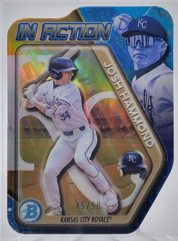 Josh Hammond [Gold Refractor] #BIA-9