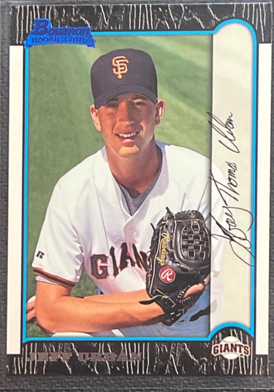 Jeff Urban #82 Baseball Cards 1999 Bowman