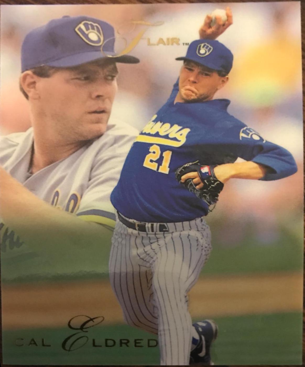 Cal Eldred #223 1993 Flair Baseball