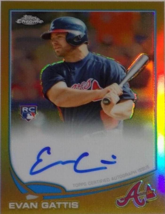 Evan Gattis [Gold Refractor] #148