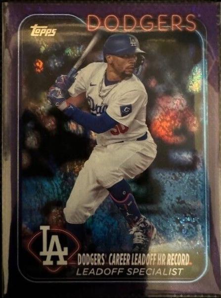 Mookie Betts [Purple Foilboard] #US334