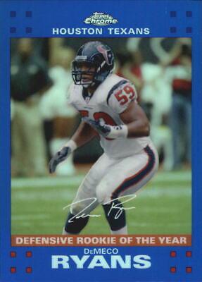 DeMeco Ryans [Blue Refractor] #TC160