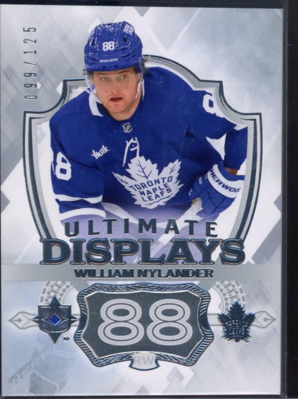 William Nylander #UD-WE 2023-24 Upper Deck Ultimate Collection Hockey Ultimate Displays